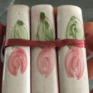 🍴La Roue Vallauris HandPainted Pottery Fork/knife Rest